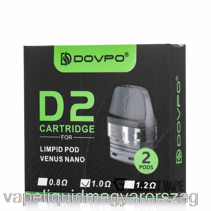 Dovpo D2 átlátszó Cseretokok 1.0ohm D2 Pods Vape Toll